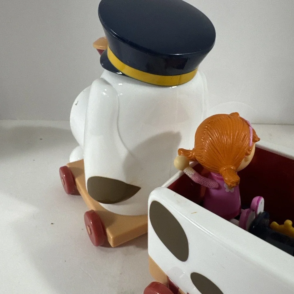 Tickety Toc Pufferty Dog Toys R Us Musical‎ Train w/ Figures Tested/Working